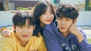 Choi Woo Shik Da-mi And Sung-cheol Wallpaper