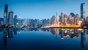 Chongqing China Cityscape View Wallpaper