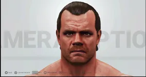 Chris Benoit Computer Generated Closeup Wallpaper