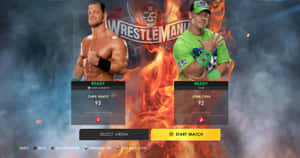 Chris Benoit John Cena Match-up Wallpaper