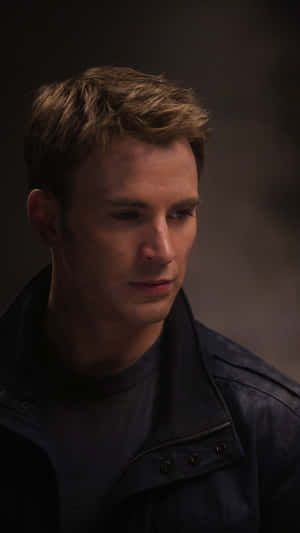 Chris Evans As Captain America Android Wallpaper