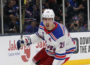 Chris Kreider Ny Ice Hockey Rangers Wallpaper