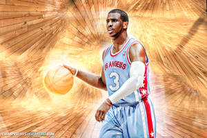 Chris Paul Los Angeles Dribblers Wallpaper