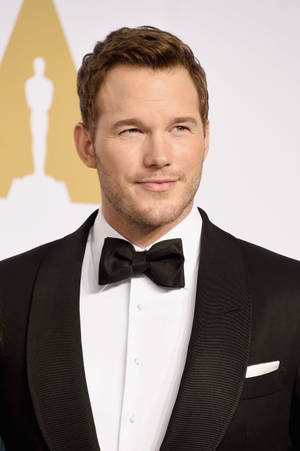 Chris Pratt 2015 Oscars Award Wallpaper