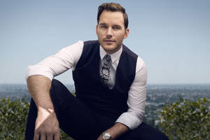 Chris Pratt For Uk Magazine Wallpaper