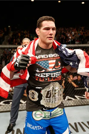 Chris Weidman Championship Belt Wallpaper