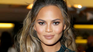 Chrissy Teigen Event Makeup Look Wallpaper