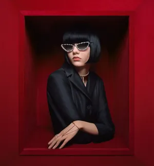 Christian Dior Butterfly Sunglass Wallpaper