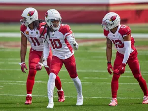 Christian Kirk Red Football Jersey Wallpaper