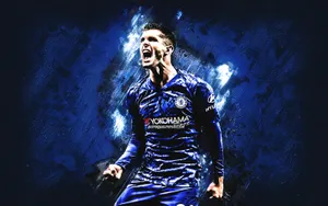 Christian Pulisic Dynamic Yell Wallpaper