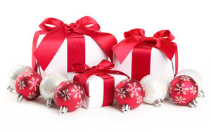 Christmas Gifts Widescreen Wallpaper