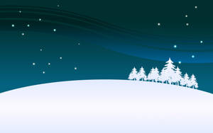 Christmas Holiday Desktop Minimalist Wallpaper