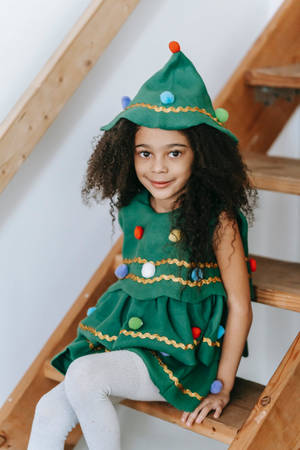 Christmas Tree Outfit Funny Christmas Wallpaper