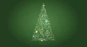Christmas Tree Vector | Price 1 Credit Usd $1 Wallpaper