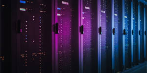 Chromatic Lights Data Center Wallpaper