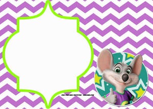 Chuck E Cheese Digital Card Template Wallpaper