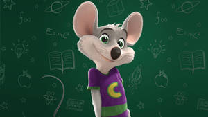 Chuck E Cheese In Green Wallpaper