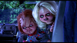 Chucky And Tiffany Partners In Crime Wallpaper