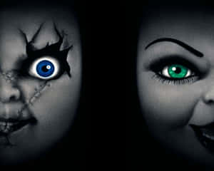 “chucky And Tiffany - United In Horror” Wallpaper