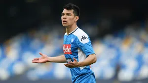Chucky Lozano In Blue Wallpaper