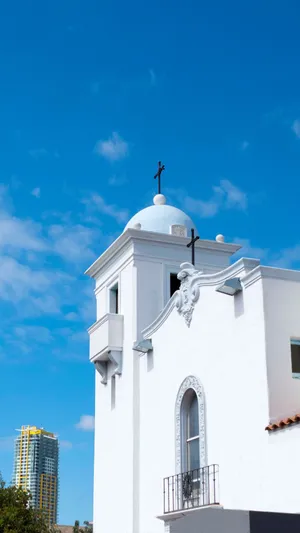 Church In San Diego Iphone Wallpaper