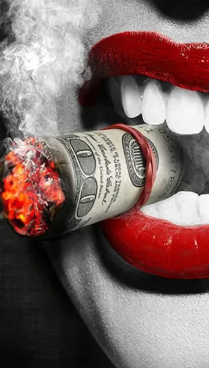 Cigar Money Iphone Wallpaper