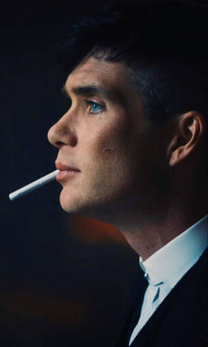 Cillian Murphy Tommy Side View Wallpaper