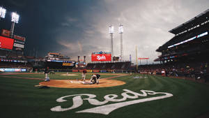 Cincinnati Reds Ball Park Wallpaper