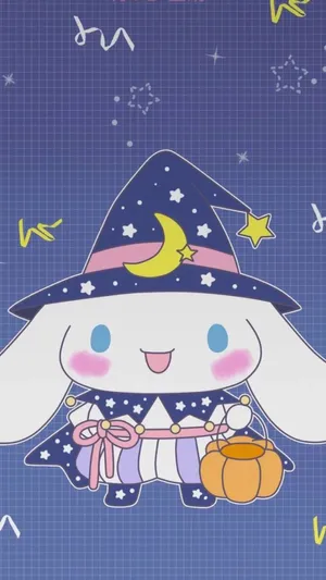 Cinnamoroll In Wizard Costume Wallpaper