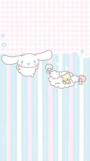 Cinnamoroll Kawaii Pastel Wallpaper