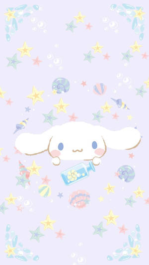 Cinnamoroll Sea Shells Wallpaper