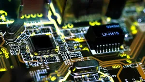 Circuit Board Center Unit Wallpaper
