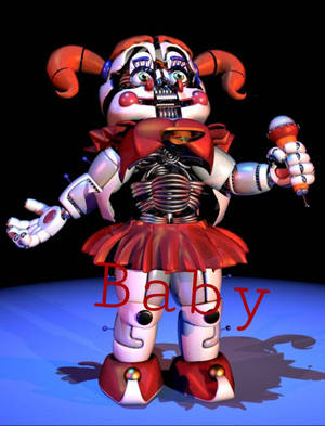 Circus Baby Performance Wallpaper