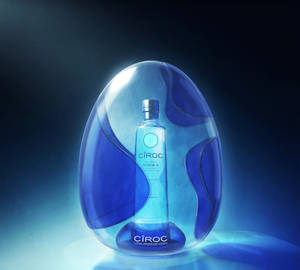 Ciroc Ultra Premium French Vodka Bottle Wallpaper