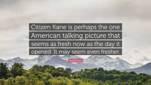 Citizen Kane Review Wallpaper