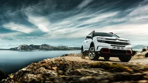 Citroen C5 White Aircross Suv Wallpaper