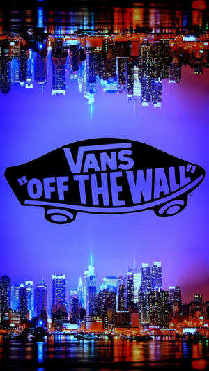 City Lights Vans Logo Wallpaper