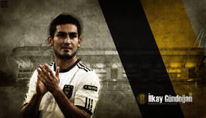 Clapping Ilkay Gundogan Textured Image Wallpaper