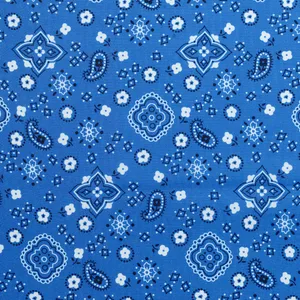 Classic Blue Bandana - Symbol Of Versatility Wallpaper