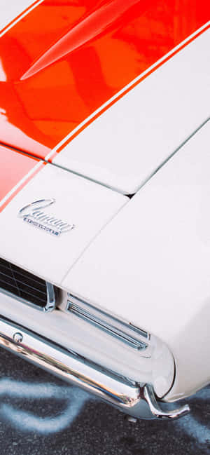Classic Camaro Closeup Car Iphone Wallpaper