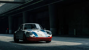 Classic Car White Porsche 911 Wallpaper