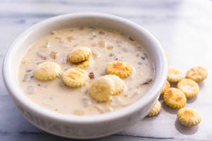 Classic Clam Chowder Wallpaper