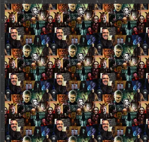 Classic Iconic Horror Characters Come Together Wallpaper