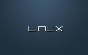 Classic Linux Desktop Typography Design Wallpaper