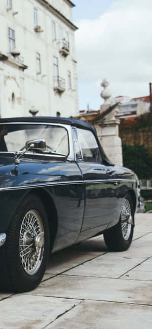 Classic Mg Mgb Car Model Iphone Wallpaper