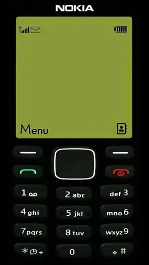 Classic Nokia Samsung Black Wallpaper