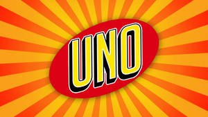 Classic Uno Card In Action Wallpaper