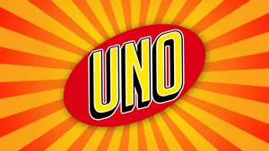 Classic Uno Card In Action Wallpaper