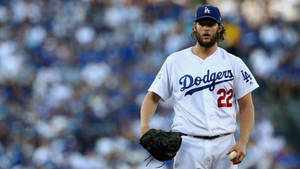 Clayton Kershaw Waiting Wallpaper