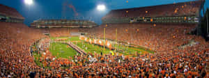 Clemson Tigers Football Football Fans Marching Band Wallpaper